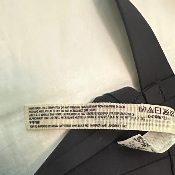 Free People Erin Scuba bralette S Black - Picture 6 of 8